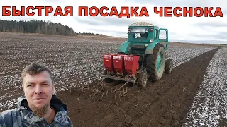 МЕХАНИЗИРОВАННАЯ ПОСАДКА ОЗИМОГО ЧЕСНОКА