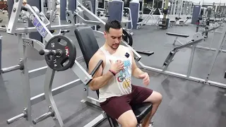 ISO Lateral Super Incline Press (Hammer Strength)