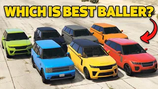 GTA 5 Online: WHICH IS BEST BALLER? | All 7 Ballers