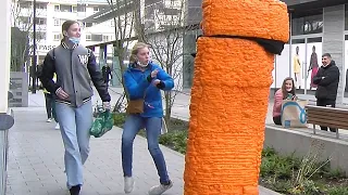 The Carrot Loves to make People Dance !! Angry Carrot Prank !!