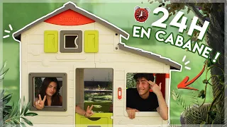 24H DANS UNE CABANE DE JARDIN D'ENFANT