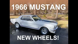 New Wheels!!  1966 Mustang