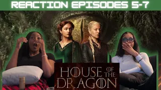 GOT FANS finally watch HOUSE OF THE DRAGON Season 1  ( EPISODES 5-7) FEAT TAYLOR !!!!