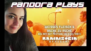 RAMMSTEIN - Weisses Fleisch & Asche zu Asche (Big Day Out Festival 2001) | Reaction