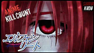 Elfen Lied (2004) ANIME KILL COUNT