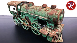 1920s Dayton Train Restoration - Antique Locomotive