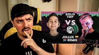 COLAPS REACTS | JOLLUX vs. REMIX | Online World Beatbox Championship 2022 | TOP 16 SOLO BATTLE