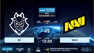 LIVE:Navi vs G2- IEM Cologne 2021 [CS:GO]