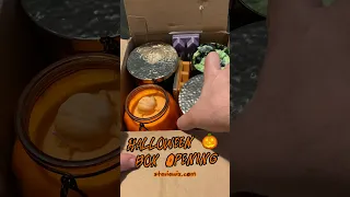 Halloween Candle Subscription Box Opening
