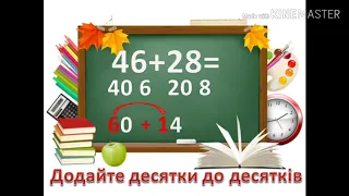 Математика 2кл. Додавання і віднімання двоцифрових чисел порозрядно. Федосова А.В., Осміннікова Л.І.