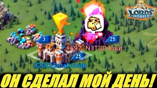 Этот парень сделал мое KVK😄 Lords mobile