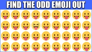 HOW GOOD ARE YOUR EYES #124 l Find The Odd Emoji Out l Emoji Puzzle Quiz