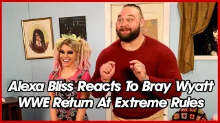Alexa Bliss Reacts To Bray Wyatt WWE Return At Extreme Rules
