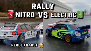 RC RALLY NITRO VS ELECTRIC 4K