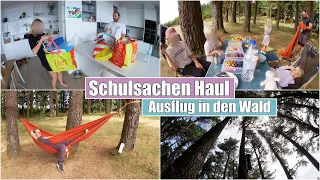 Back to School Haul 📚 Im Wald entspannen | XXL Vlog | Isabeau