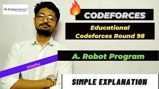 A. Robot Program | Educational Codeforces Round 98 | CODEFORCES