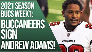 Tampa Bay Buccaneers SIGN ANDREW ADAMS, ADD PIERRE DESIR TO THE PRACTICE SQUAD! (Ft. Evan Wanish)