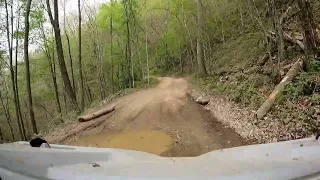 WV Hatfield-McCoy Matewan to Devils Backbone Rock Formation