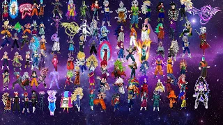 100 Character Fusion | Dragon Ball | 500 Subs Special | Road to 500 Subs @kofwoj2912 @kofwoj9340