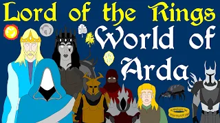 Lord of the Rings: Complete World of Arda | Geography, History, Cultures | All Ages