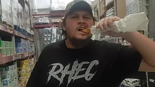 Eating a $1 Churro in Sam's Club Reviews on the Go