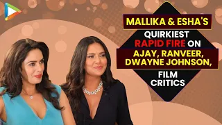 Mallika Sherawat: "A film critic said Mallika is a P*RN STAR, I don't have..."| Rapid Fire