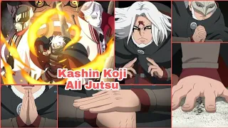 KASHIN KOJI | JIRAIYA - All Powers‼️ Boruto: Naruto Next Generations