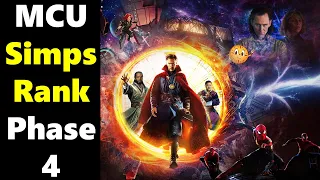 MCU Simps Rank Marvel Phase 4 | Movies, Shows, and Specials