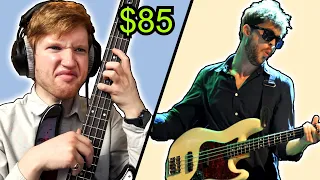 Top 10 FUNKIEST Vulfpeck Basslines Played On $85 Bass