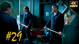 Scofield and his team start to dig a hole to escape the prison! Prison Break s01 pt.29, 2160p (4K)