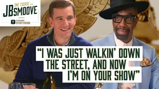 Eli Manning Talks Record Against Peyton, Touchdown Dances & Vegan Food | One Course with JB Smoove