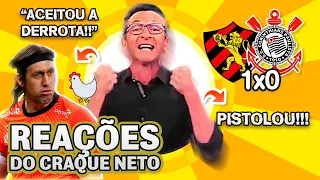 OLHA como o Craque Neto reagiu a Sport 1x0 Corinthians pelo Brasileirão