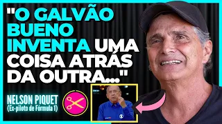 NELSON PIQUET ACABA COM GALVÃO BUENO | Podcortes Retrô