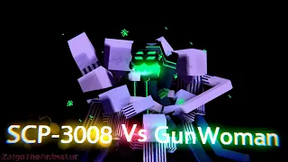 SCP-3008 "The Endless Ikea" vs GunWoman - SCP-Foundation vs The Gun-Union | Minecraft Animation