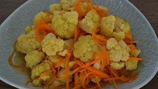 Как приготовить цветную капусту | цветная капуста по корейски
