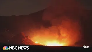 California’s Mojave Desert scorched by massive wildfire