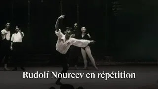 Rudolf Nureyev rehearsing The Sleeping Beauty (1961)