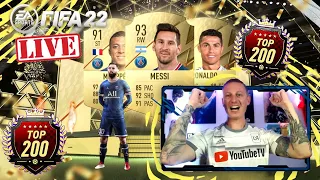 FIFA 22 LIVE 🔴 TOP 200 Push PACK OPENING 🔥 SB FUT 22 Gameplay Live PS5 EA PLAY FIFA22