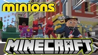 WE ARE MINIONS IN MINECRAFT! (NEW MINECRAFT  DESPICABLE ME DLC!)