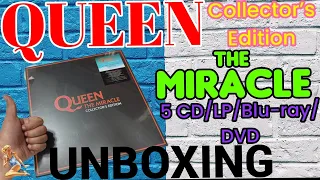 QUEEN THE MIRACLE COLLECTOR'S  EDITION BOX SET UNBOXING