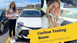 Carlton Testing Route | VicRoads Carlton driving test