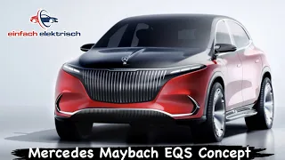 2022 Mercedes EQS SUV 🔋 - Mercedes Maybach EQS Concept - ein Ausblick wie der EQS zum SUV wird❓❗️