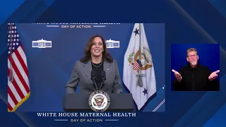 Vice President Harris Delivers Opening Remarks at the Maternal Health Call to Action Summit