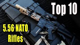 Top 10 5.56 NATO Assault Rifles In The World 2022 | MilitaryTube