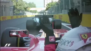 F1 2017 Onboard Crashes