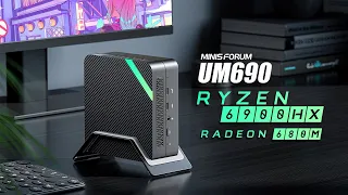 The All-New UM690 Is The Fastest Next-Gen Ryzen 9 6900HX Mini PC So Far! Hands-On
