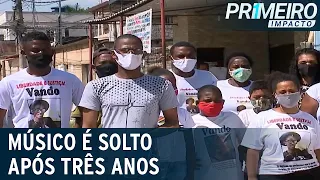 Músico é solto depois de passar três anos preso por engano no Rio | Primeiro Impacto (16/03/21)