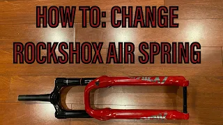 HOW TO: Change Air Shaft / Travel on Rockshox Fork Lyrik Ultimate Debonair Upgrade