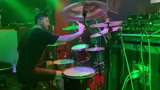 Conjurer - Choke (Live Drum Cam)