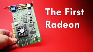 Testing the very first ATI Radeon Graphics Card